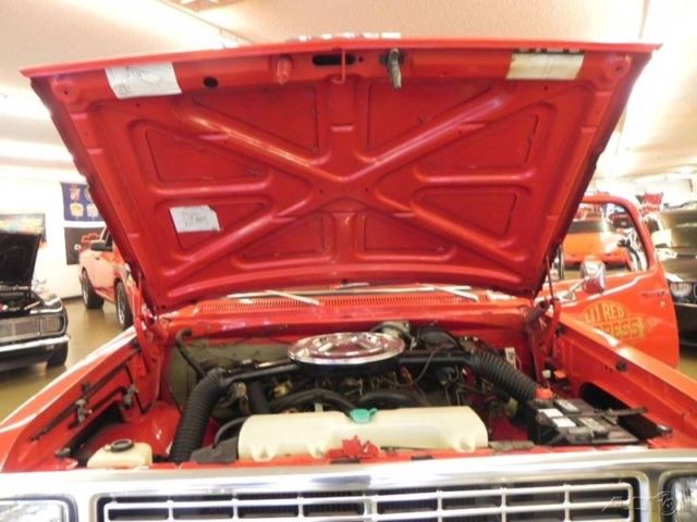 1979 Red Dodge Ram 1500