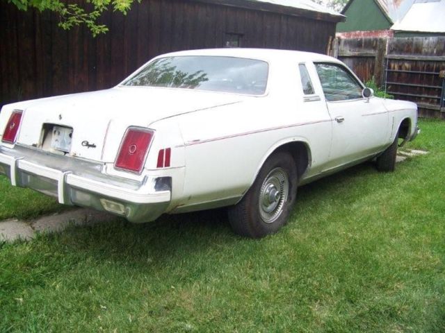 1979 White Chrysler 300 Series Coupe