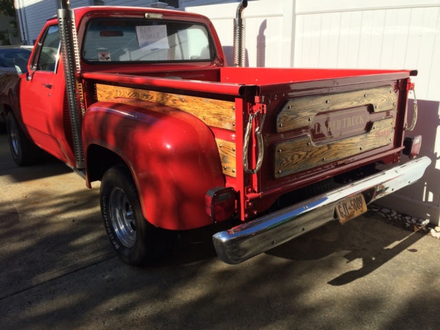 1979 Red Dodge Other Pickups