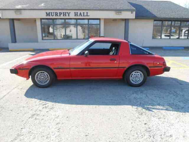 1979 Red Mazda RX-7 --