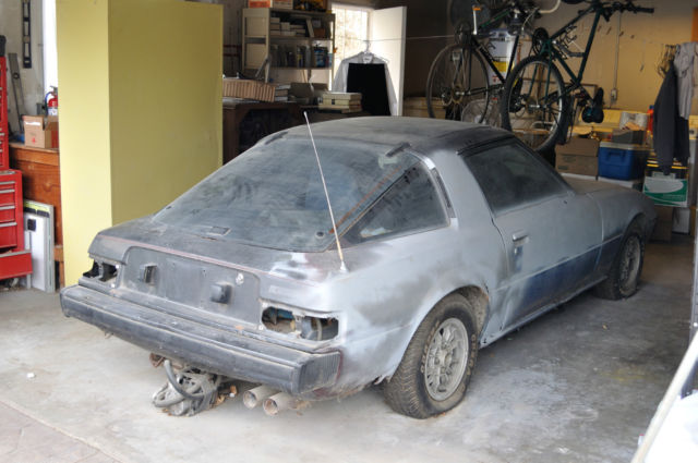 1979 Blue Mazda RX-7 Coupe