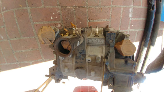 1979 Blue & White Mazda RX-7 Coupe