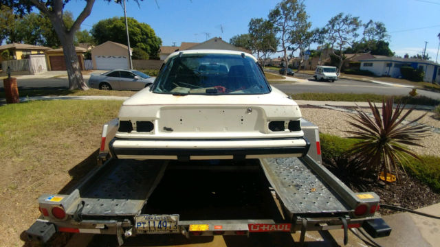 1979 Blue & White Mazda RX-7 Coupe