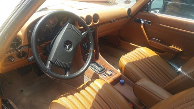 1979 Yellow Mercedes-Benz SL-Class Convertible