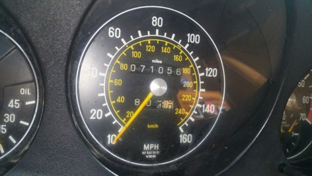 1979 Yellow Mercedes-Benz SL-Class Convertible