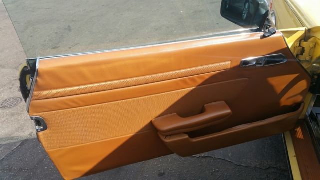 1979 Yellow Mercedes-Benz SL-Class Convertible