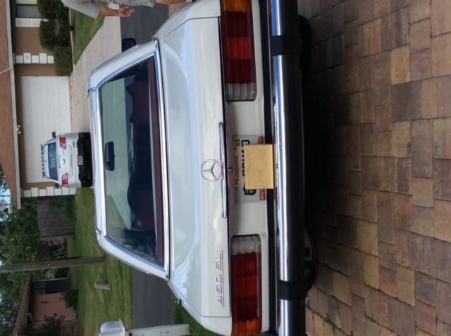 1979 Red Mercedes-Benz SL-Class Convertible