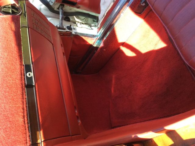 1979 Red Mercedes-Benz SL-Class Convertible