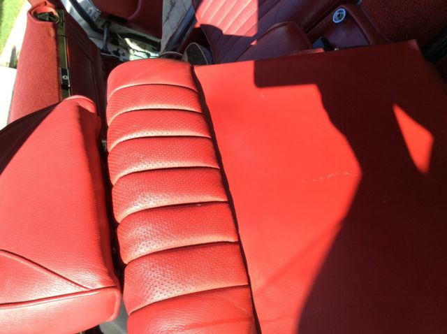 1979 Red Mercedes-Benz SL-Class Convertible