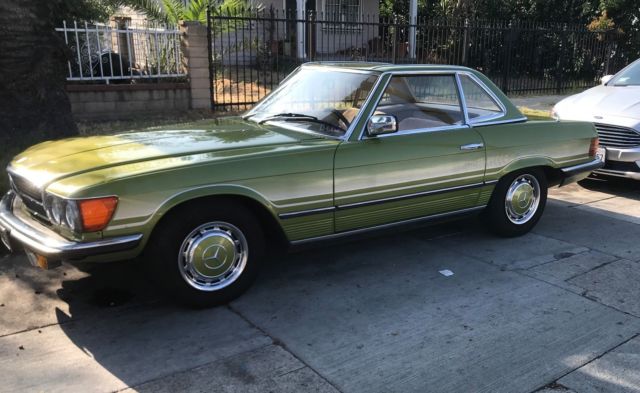 1979 Avocado Mercedes-Benz SL-Class Convertible