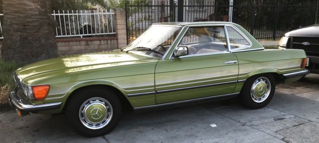 1979 Avocado Mercedes-Benz SL-Class Convertible