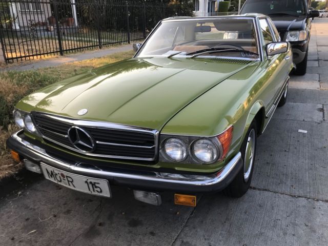 1979 Avocado Mercedes-Benz SL-Class Convertible