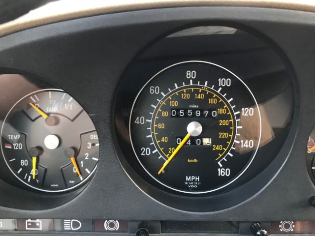 1979 Avocado Mercedes-Benz SL-Class Convertible