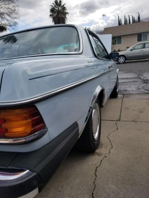 1979 Blue Mercedes-Benz 300-Series Coupe