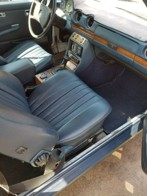 1979 Blue Mercedes-Benz 300-Series Coupe