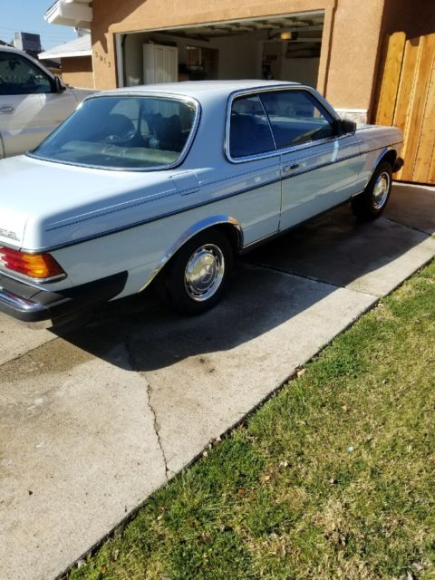 1979 Blue Mercedes-Benz 300-Series Coupe