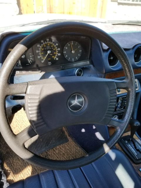 1979 Blue Mercedes-Benz 300-Series Coupe