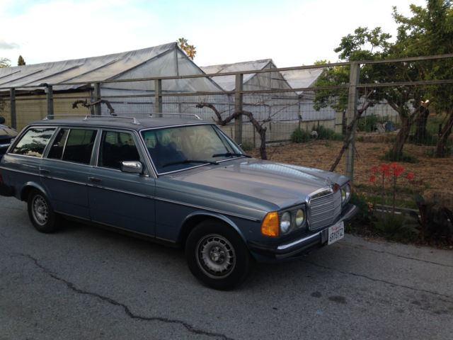 1979 Blue Mercedes-Benz 300-Series Wagon