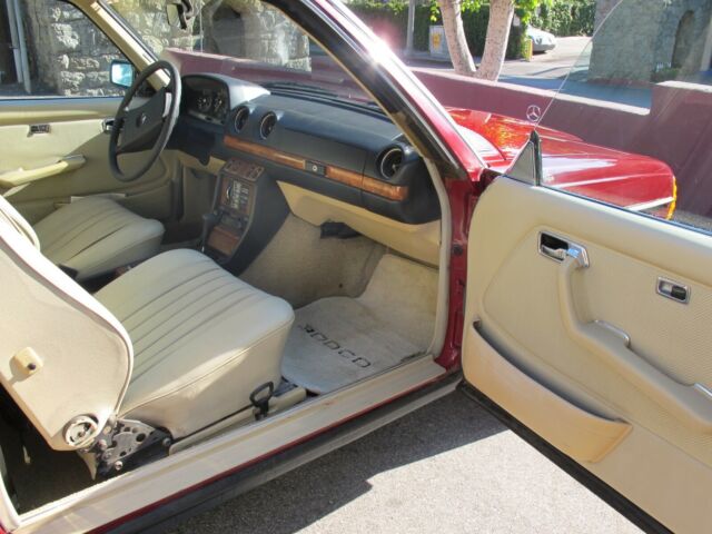 1979 Red Mercedes-Benz 300-Series Coupe