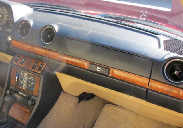 1979 Red Mercedes-Benz 300-Series Coupe