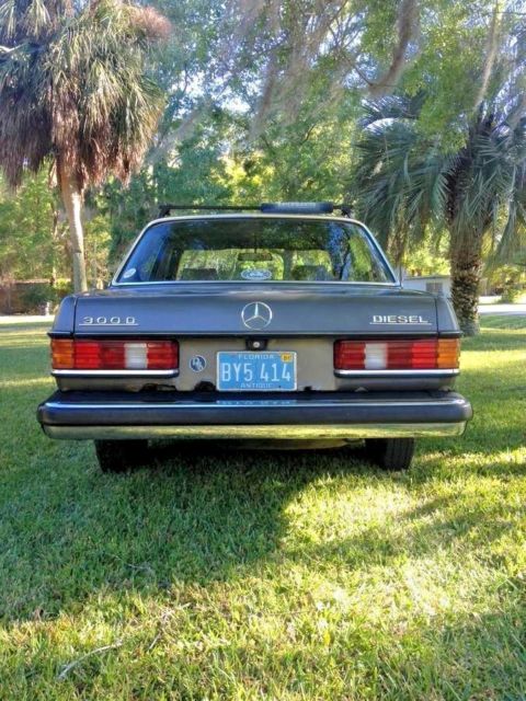 1979 Gray Mercedes-Benz 300-Series Sedan