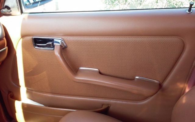 1979 White Mercedes-Benz 300-Series Sedan