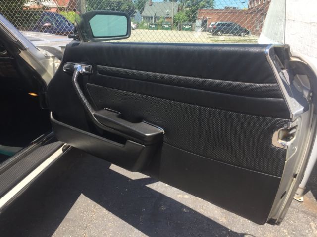 1979 Silver Mercedes-Benz 400-Series Convertible