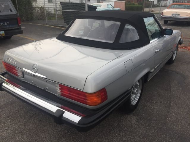 1979 Silver Mercedes-Benz 400-Series Convertible