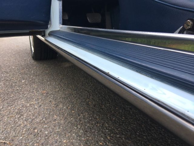 1979 Blue Mercedes-Benz SL-Class Convertible