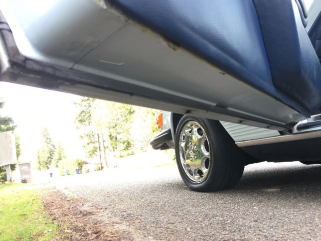 1979 Blue Mercedes-Benz SL-Class Convertible