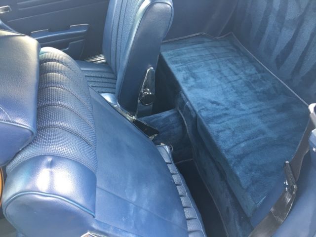 1979 Blue Mercedes-Benz SL-Class Convertible