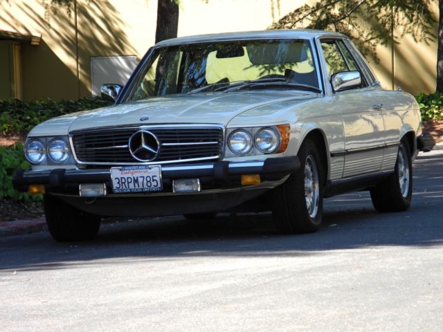 1979 Antique White Mercedes-Benz SL-Class Coupe