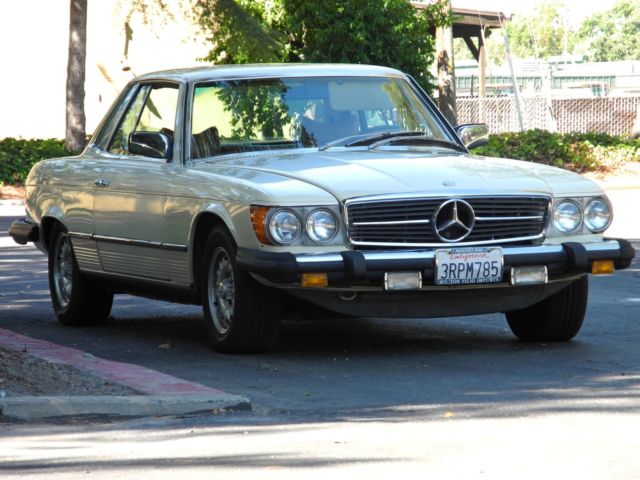 1979 Antique White Mercedes-Benz SL-Class Coupe