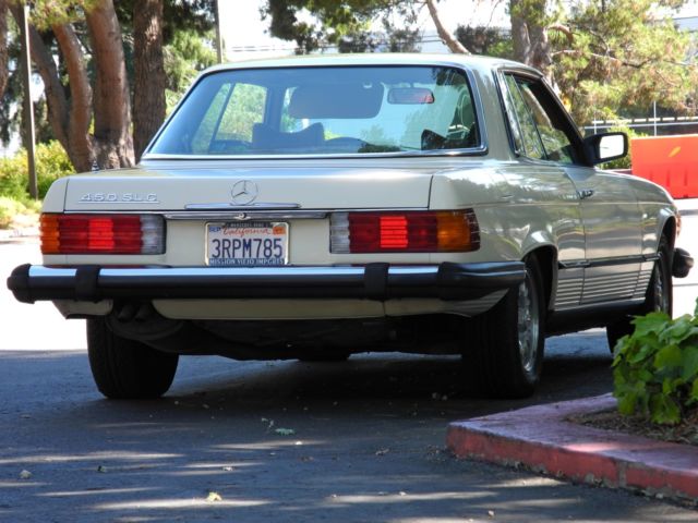 1979 Antique White Mercedes-Benz SL-Class Coupe
