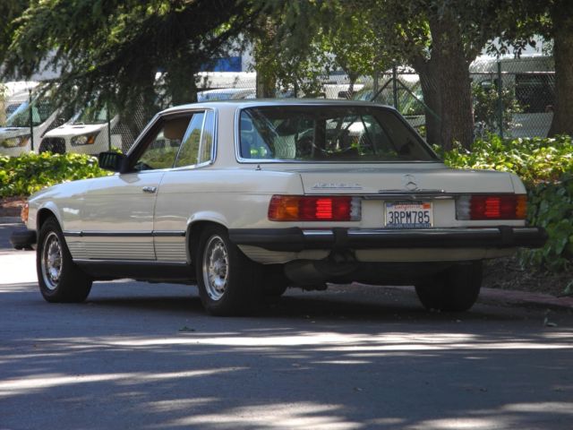 1979 Antique White Mercedes-Benz SL-Class Coupe