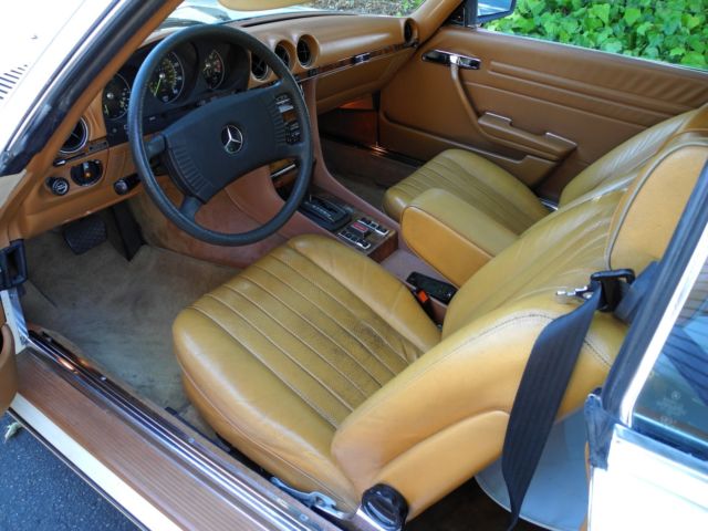 1979 Antique White Mercedes-Benz SL-Class Coupe