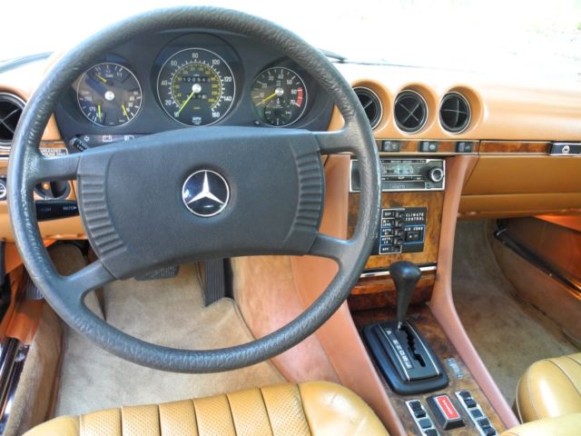 1979 Antique White Mercedes-Benz SL-Class Coupe