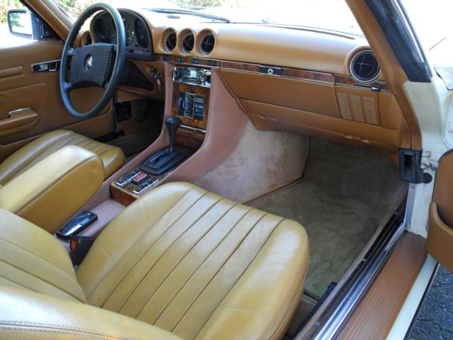 1979 Antique White Mercedes-Benz SL-Class Coupe