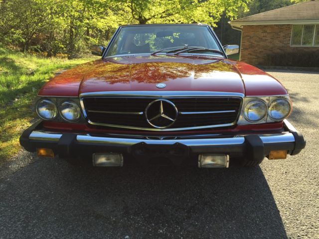 1979 Silver Mercedes-Benz SL-Class Convertible