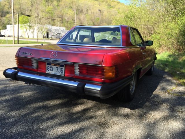 1979 Silver Mercedes-Benz SL-Class Convertible