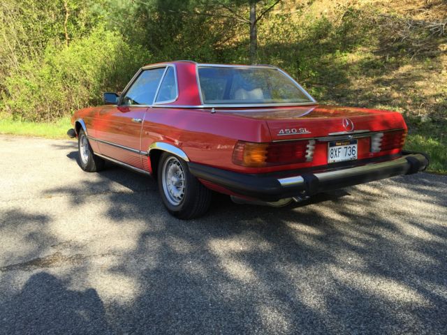 1979 Silver Mercedes-Benz SL-Class Convertible