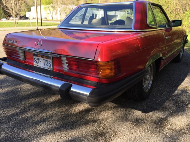 1979 Silver Mercedes-Benz SL-Class Convertible