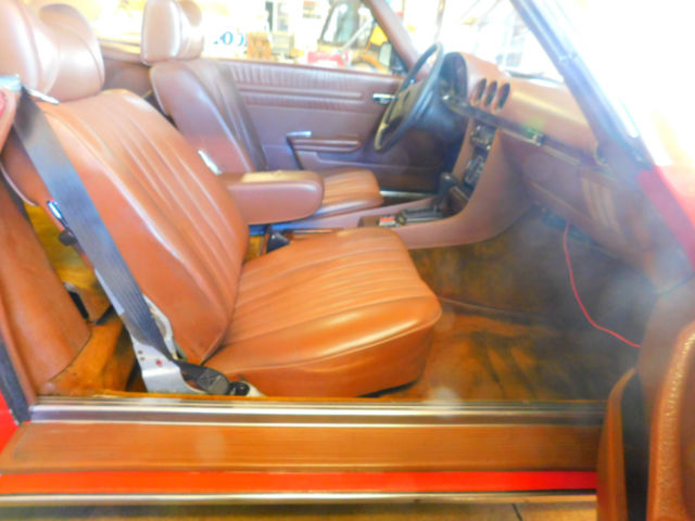 1979 Red Mercedes-Benz 450SL Sedan