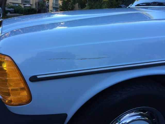 1979 Silver Mercedes-Benz 300-Series Sedan