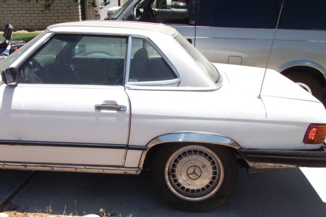 1979 Tan Mercedes-Benz SL-Class Convertible