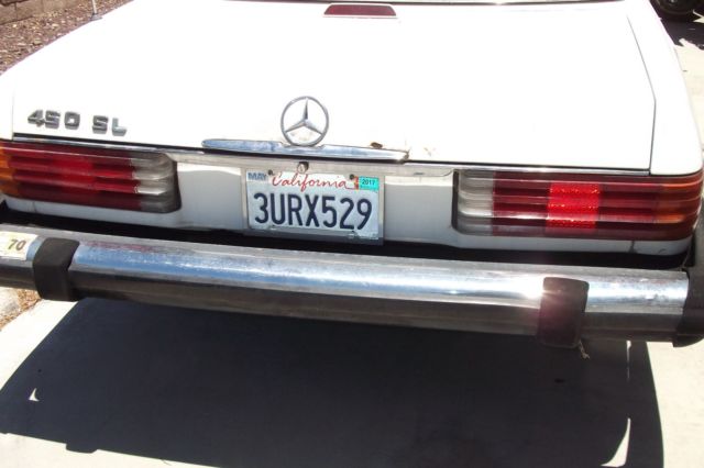 1979 Tan Mercedes-Benz SL-Class Convertible