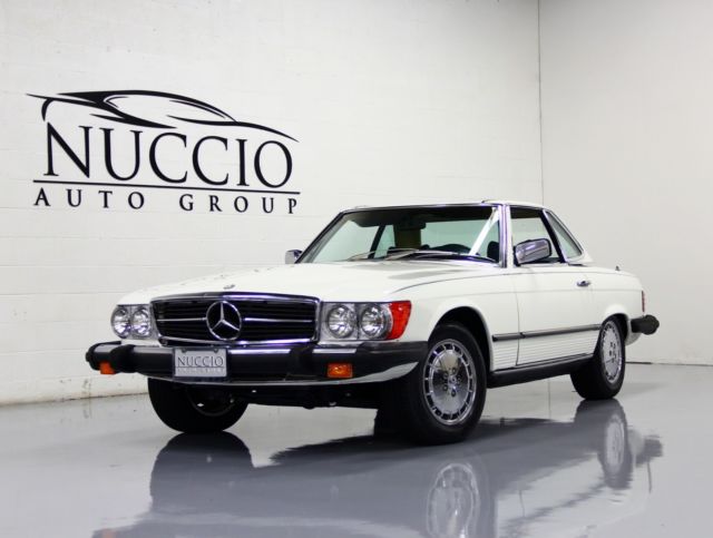 1979 White Mercedes-Benz SL-Class Convertible