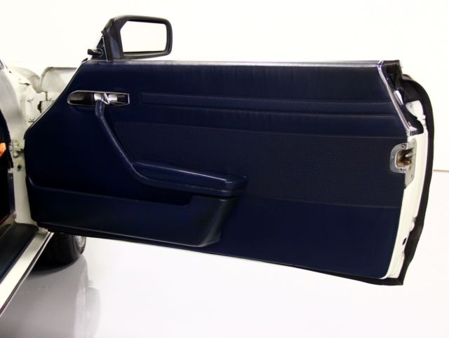 1979 White Mercedes-Benz SL-Class Convertible