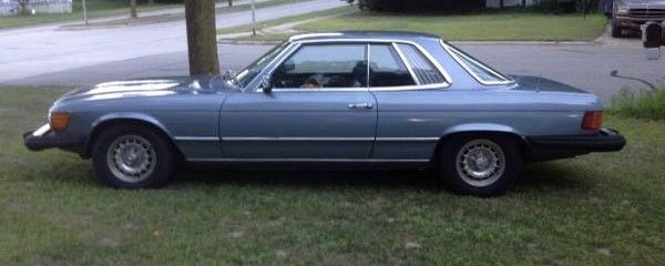 1979 Blue Mercedes-Benz SL-Class Coupe