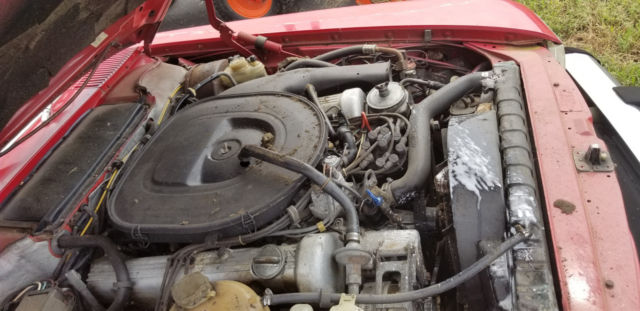 1979 red Mercedes-Benz 400-Series Coupe